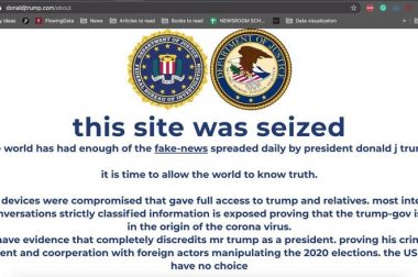 Трамп штабининг веб-сайти президентлик сайловларидан бир ҳафта олдин хакерлик ҳужумига учради
